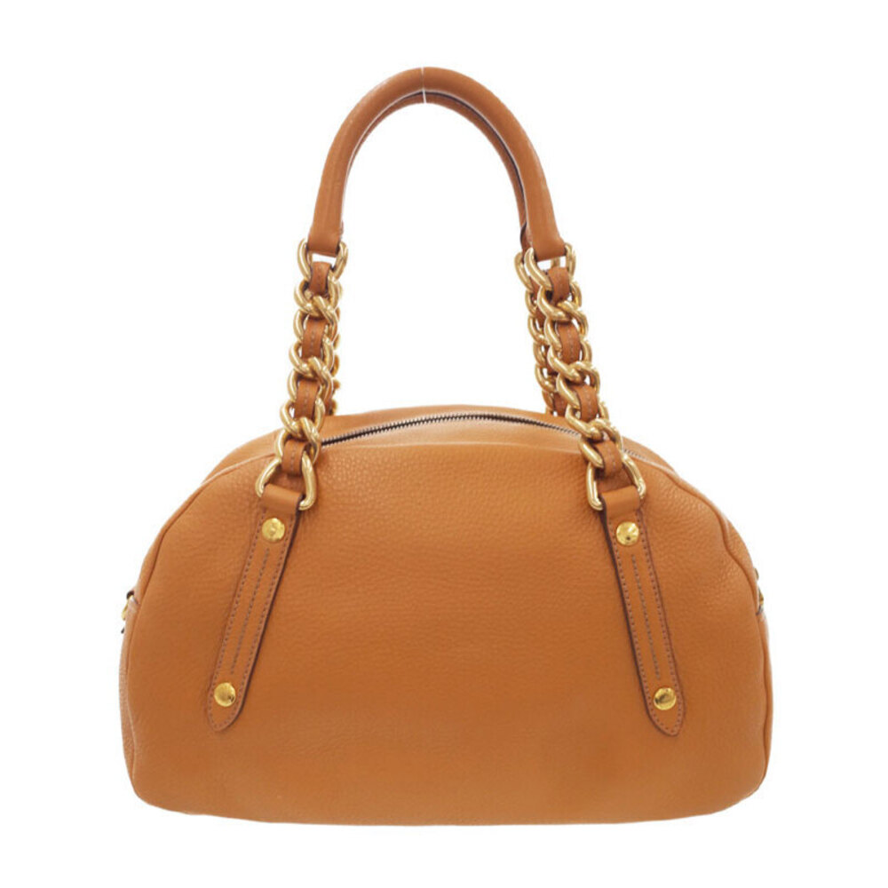 PRADA Leather Chain Shoulder Bag - Picture 2 of 9